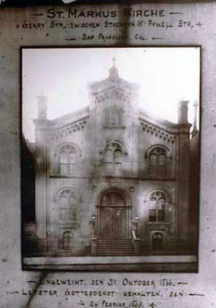 st markus kirche san francisco