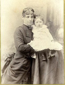madeleine with baby emily 1882